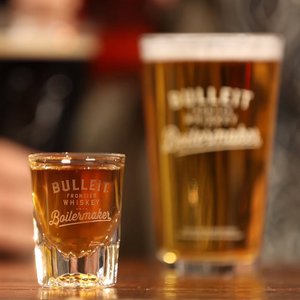 Bulleit Bourbon & Lager or Amber Ale
